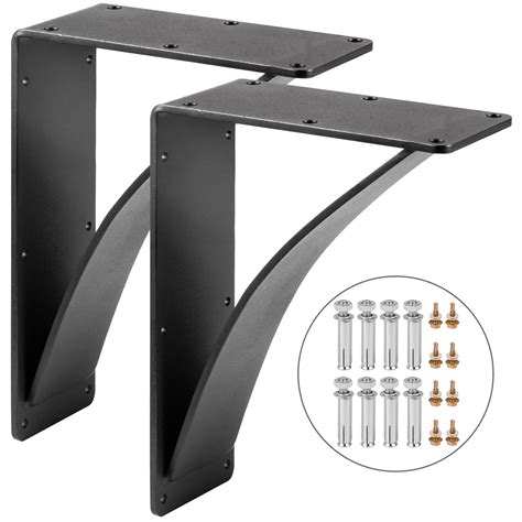 metal shelving brackets for two foot deep shelf|extra strong shelf brackets.